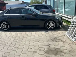 Schwarz Gebraucht 2014 Mercedes E220 AMG line Limousine | 10.400 € (Superpreis)