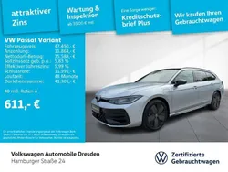 Oyster silver metallic grenadi Gebraucht 2024 VW Passat R-line Kombi | 47.450 € (Teuer)
