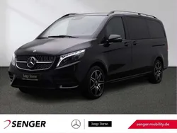 Obsidianschwarz Gebraucht 2023 Mercedes V300 Exclusive Van / Kleinbus | 75.950 € (Fairer Preis)