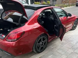 Rot Gebraucht 2018 Mercedes C220 AMG line Limousine | 25.900 € (Fairer Preis)