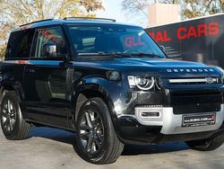 Santorini black (metallic) Gebraucht 2022 Land Rover Defender SUV | 49.885 € (Guter Preis)