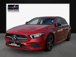 Rot Gebraucht 2020 Mercedes 200 AMG line Limousine | 22.990 € (Fairer Preis)