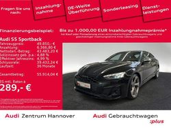 Mythosschwarz metallic Gebraucht 2023 Audi S5 Sportback Ambiente Kleinwagen | 49.850 € (Guter Preis)