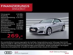 Silber metallic Gebraucht 2024 Audi A5 Cabriolet Advanced Cabrio | 42.890 € (Superpreis)