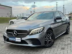 Selenitgrau metalliclack Gebraucht 2019 Mercedes C300 AMG line Limousine | 27.950 € (Teuer)
