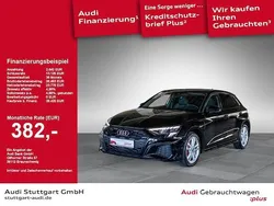 Mythosschwarz metallic Gebraucht 2022 Audi A3 Sportback e-tron S-Line Limousine | 26.420 € (Fairer Preis)