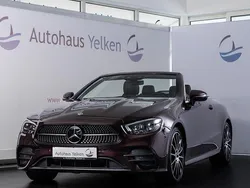 Rubellitrot lack Gebraucht 2021 Mercedes E450 AMG line Cabrio | 58.990 € (Etwas zu teuer)