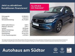 Nightshade blue metallic (metallic) Gebraucht 2024 VW Tiguan Move SUV | 32.350 € (Fairer Preis)