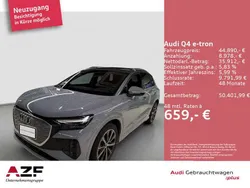 Grau Gebraucht 2024 Audi Q4 e-tron Ambiente SUV | 44.890 € (Guter Preis)