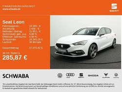 Weiß Gebraucht 2022 Seat Leon FR Limousine | 24.390 € (Fairer Preis)