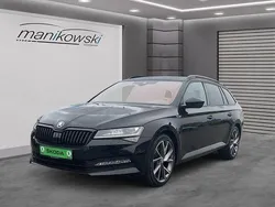 Schwarz Gebraucht 2022 Skoda Superb SportLine Kombi | 32.906 € (Fairer Preis)