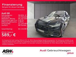 Orcaschwarz metallic Gebraucht 2021 Audi Q8 S-Line SUV | 58.930 € (Etwas zu teuer)