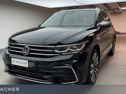 Schwarz Gebraucht 2022 VW Tiguan Allspace R-line SUV | 37.299 € (Fairer Preis)