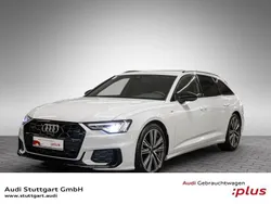 Gletscherweiß metallic Gebraucht 2024 Audi A6 S-Line Kombi | 48.820 €