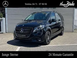 Obsidianschwarz Gebraucht 2024 Mercedes V250 AMG Van / Kleinbus | 77.950 € (Fairer Preis)