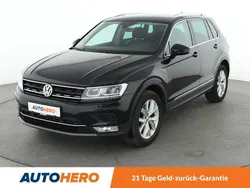 Schwarz Gebraucht 2016 VW Tiguan Highline SUV | 20.680 € (Guter Preis)