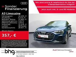 Ascariblau metallic Gebraucht 2024 Audi A3 S-Line Limousine | 32.430 € (Teuer)