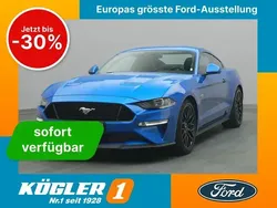 Blau Gebraucht 2021 Ford Mustang GT Premium Coupé | 45.970 € (Etwas zu teuer)
