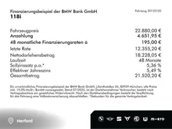 Schwarz Gebraucht 2022 BMW 118 Advantage Kleinwagen | 22.880 € (Fairer Preis)