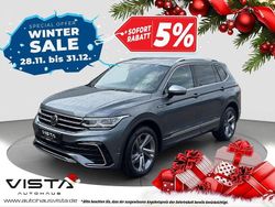 Grau Gebraucht 2022 VW Tiguan Allspace R-line SUV | 31.255 € (Fairer Preis)