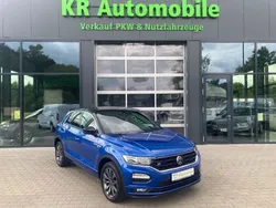 Blau Gebraucht 2021 VW T-Roc Sportline SUV | 23.995 € (Guter Preis)