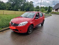 Rot Gebraucht 2009 Dacia Sandero Kleinwagen | 1.290 € (Superpreis)
