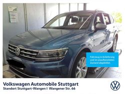 Blue silk metallic Gebraucht 2019 VW Tiguan Allspace Highline SUV | 31.930 € (Etwas zu teuer)
