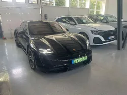Schwarz Gebraucht 2021 Porsche Taycan Turbo Limousine | 75.799 € (Superpreis)