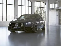 Metalliclack kosmosschwarz Gebraucht 2022 Mercedes A45 AMG Advanced Plus Limousine | 45.900 € (Guter Preis)