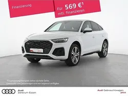 Gletscherweiß metallic Gebraucht 2022 Audi Q5 Sportback S-Line SUV | 42.410 € (Fairer Preis)