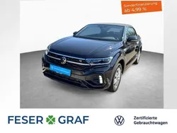 Deep black perleffekt Gebraucht 2024 VW T-Roc Cabriolet R-line Cabrio | 32.940 € (Superpreis)