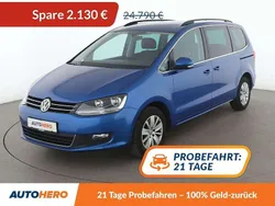 Ravennablau Gebraucht 2018 VW Sharan Comfortline Van / Kleinbus | 22.660 € (Fairer Preis)