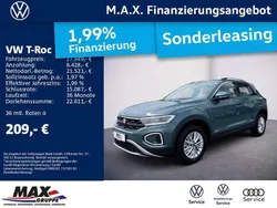 Petroleum blue metallic Gebraucht 2024 VW T-Roc Life SUV | 27.949 € (Guter Preis)