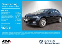 Deep black perleffekt Gebraucht 2021 VW Polo Highline Limousine | 15.860 € (Guter Preis)