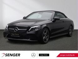 Schwarz Gebraucht 2021 Mercedes C200 AMG line Cabrio | 34.440 € (Fairer Preis)