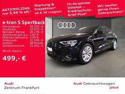 Brillantschwarz Gebraucht 2023 Audi e-tron Ambiente SUV | 56.950 €