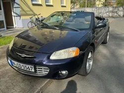 Schwarz Gebraucht 2002 Chrysler Sebring Cabriolet Cabrio | 2.700 € (Fairer Preis)