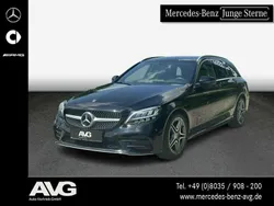 Schwarz Gebraucht 2018 Mercedes C200 AMG Limousine | 29.800 € (Fairer Preis)
