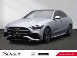 Lack hightechsilber Gebraucht 2024 Mercedes C180 AMG Limousine | 43.900 € (Teuer)