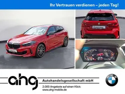 Rot Gebraucht 2023 BMW 128 Sport Line Limousine | 35.530 € (Etwas zu teuer)
