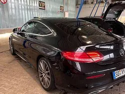 Schwarz Gebraucht 2015 Mercedes C220 AMG line Coupé | 20.300 € (Fairer Preis)