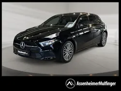 Schwarz Gebraucht 2021 Mercedes A200 Progressive Limousine | 28.849 € (Etwas zu teuer)