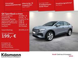 Kieselgrau Gebraucht 2022 Audi Q4 e-tron SUV | 26.990 € (Fairer Preis)