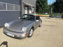 Silber Gebraucht 1990 Porsche 911 Carrera Cabriolet Cabrio | 55.000 €