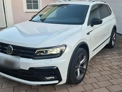 Weiß Gebraucht 2019 VW Tiguan Allspace R-line SUV | 31.500 € (Teuer)