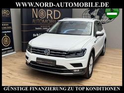 Pure white Gebraucht 2021 VW Tiguan Allspace Highline SUV | 27.900 € (Guter Preis)
