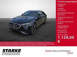 Schwarz Neu 2025 Mercedes E200 AMG Line Premium Limousine | 71.550 € (Guter Preis)
