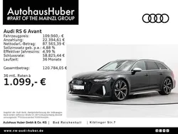 Mythosschwarz metallic (metallic) Gebraucht 2023 Audi RS6 Performance Kombi | 108.990 € (Superpreis)