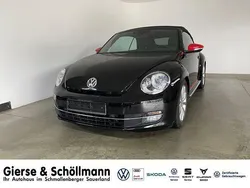 Schwarz/textilverdeck schwarz Gebraucht 2015 VW Beetle CLUB Cabrio | 15.200 € (Guter Preis)