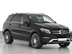 Schwarz Gebraucht 2015 Mercedes GLE350 AMG line SUV | 29.790 € (Guter Preis)